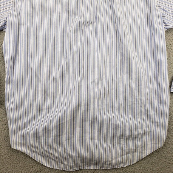 Ralph Lauren Shirt Mens 16.5 34/35 Blue Button Down Classiccore Yarmouth - Picture 4 of 16